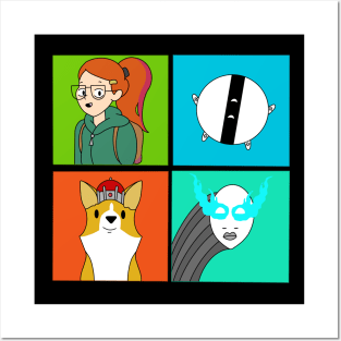 The Infinity Train Gang Posters and Art